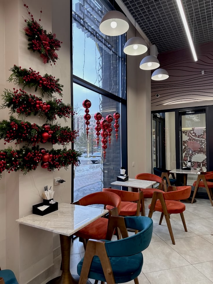 Beispiel 7: Decken- und Girlanden Dekoration